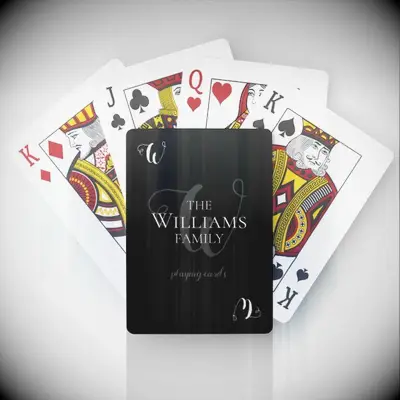 Custom playing cards