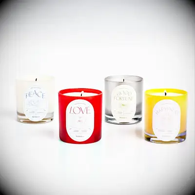 Thoughtful candle selection