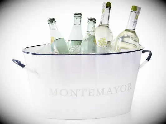 Personalized enamelware beverage bucket gift for significant other