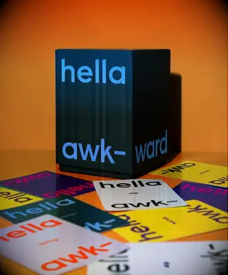 Conversational card game bachelorette party gift