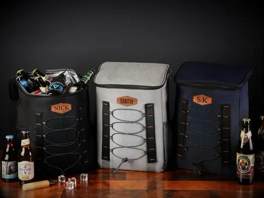 Personalized backpack coolers