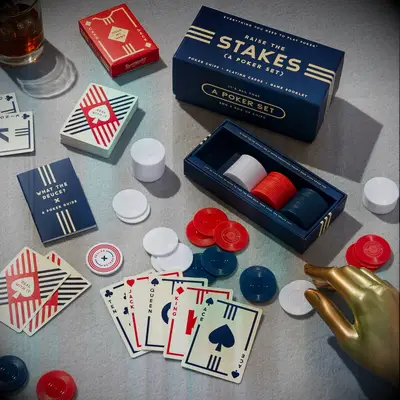 Poker game set gift