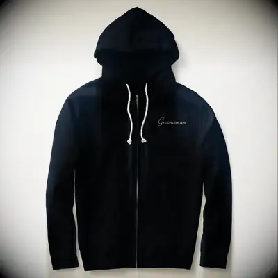 Embroidered groomsmen hoodie