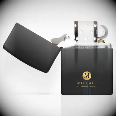 Customized Zippo lighters for groomsman