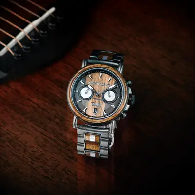 Taylor Guitar Wood Watch
