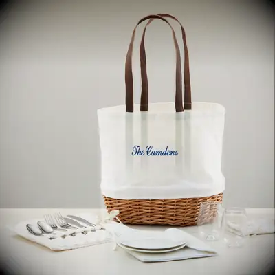 Custom picnic bag