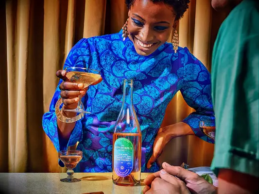 Winc wine subscription gift for the bride from the maid of honor