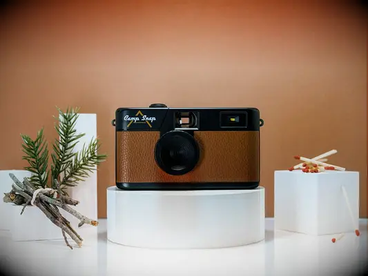 Camp Snap film camera maid of honor gift to bride