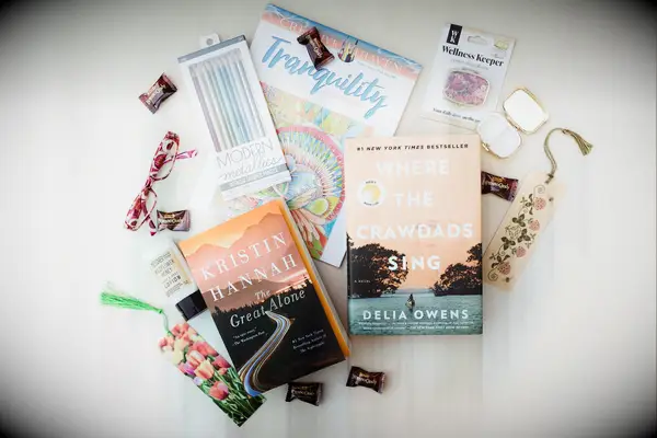 Monthly book subscription paper anniversary gift idea from Cratejoy