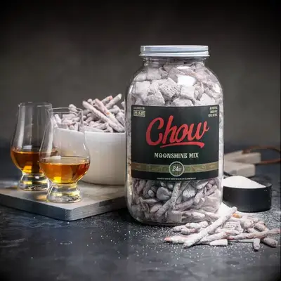 Moonshine inflused snack birthday gift idea for boyfriends 21st