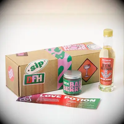 Love potion cocktail mix