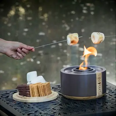 Portable fire roaster