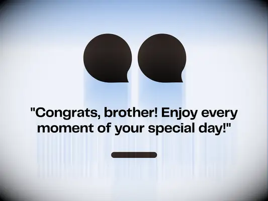 50 Souhaits de mariage à votre frère et à son conjoint de dire félicitations pour leur mariage