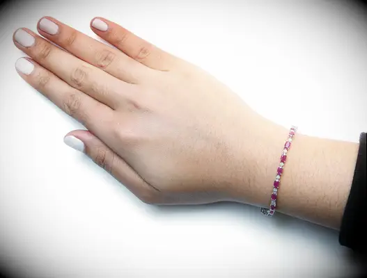 Ruby bracelet