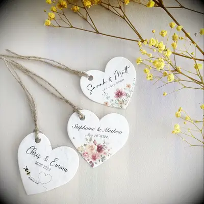 Thank you plant seed papers