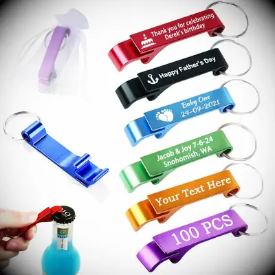 Custom bottle openers