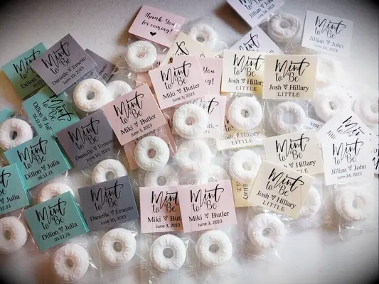 breath mints with puns from MomsOddballQuirks on Etsy