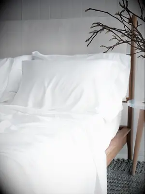 Silk sheet set modern 13-year anniversary gift