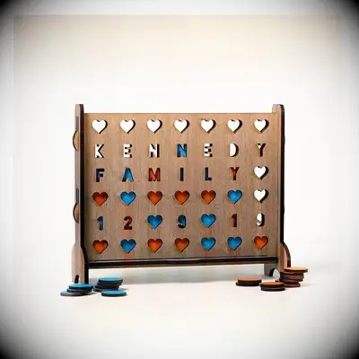 personalized four across game