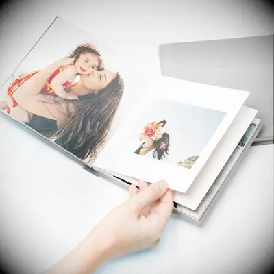 Luxe photo book mother