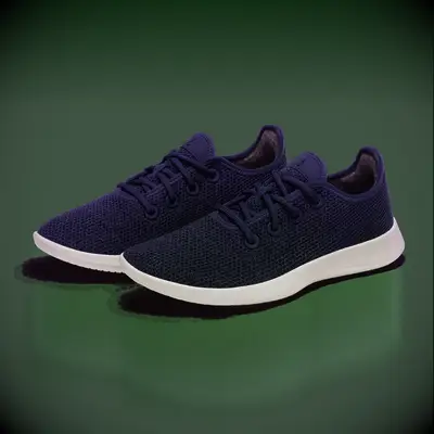 Eco-friendly sneakers father