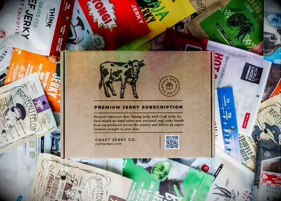 Beef jerky subscription father