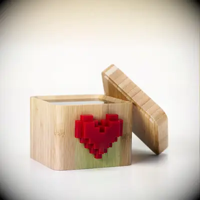 Electronic love note Valentine