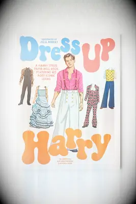 Dress Up Harry paper doll book daughter-in-law gift