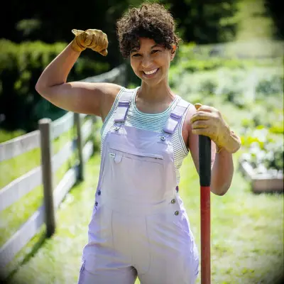 Gardening overalls 11 year anniversary gift