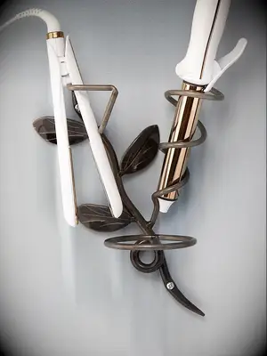 Steel haircare holder 11-year anniversary gift for her