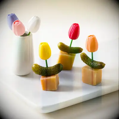 Tulip appetizer picks 11 year anniversary gift