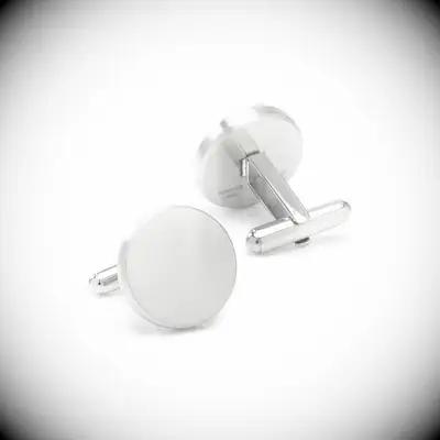 Stainless steel cuff links 11th anniversary gift