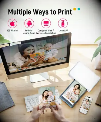 Instant photo printer 11th anniversary gift