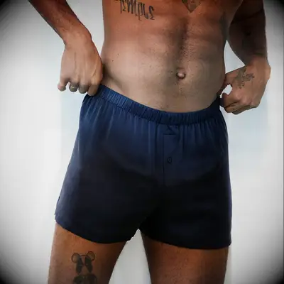 Lunya silk boxer shorts anniversary gift for him