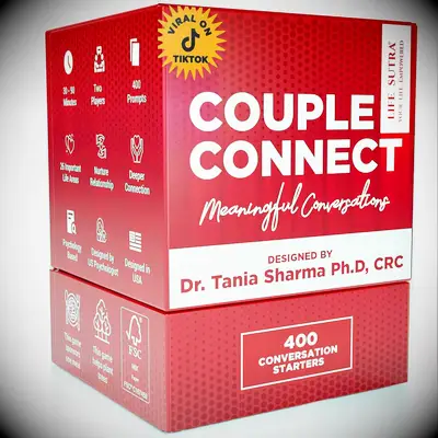 Conversation card deck anniversary gift for him