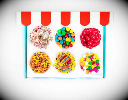 Candy delivery gift idea for boyfriend.