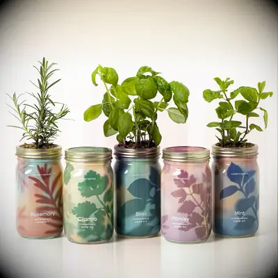 Indoor herb garden housewarming gift for couple