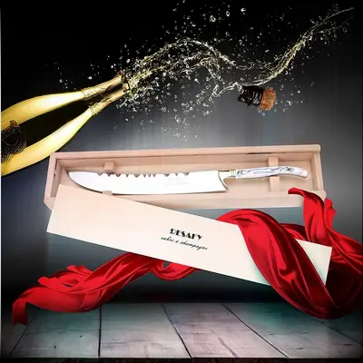 Champagne Saber for an awesome groomsmen gift