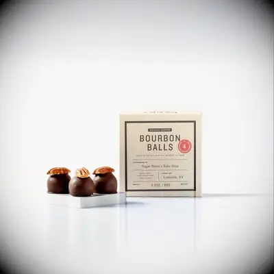 Bourbon Balls chocolate and pecan treats for groomsmen gifts
