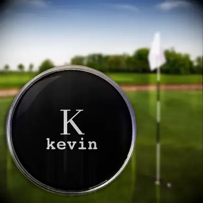 Monogrammed Golf Markers groomsmen gift