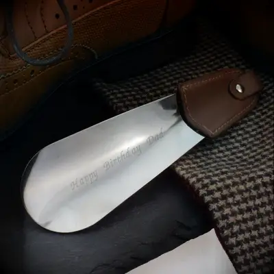 Personalized shoe horn groomsmen gift