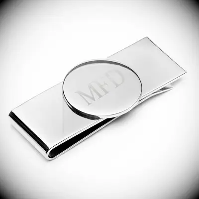 Engraved money clip groomsman gift