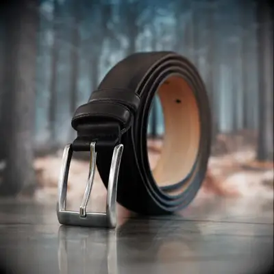 Custom engraved leather belt groomsman gift