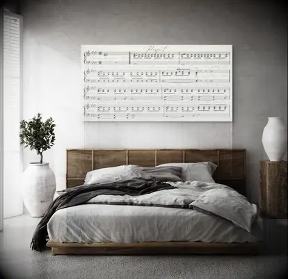 Music wall print