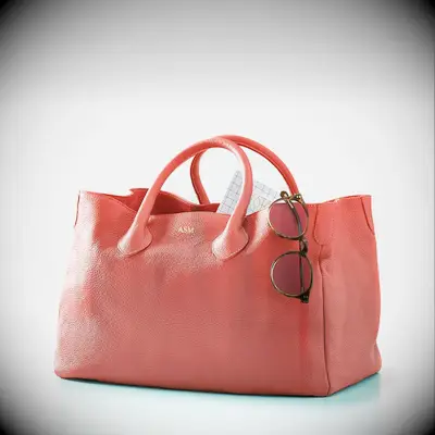 Coral handbag