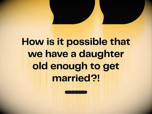 Funny wedding day message for daughter