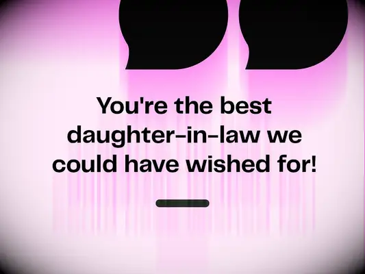 Daughter-in-law wedding day message