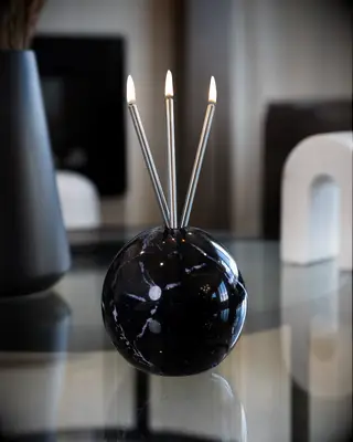 Everlasting candle steel anniversary gift