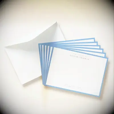 Personalized stationery mother-of-the-groom gift