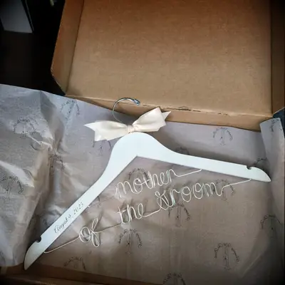 Mother-of-the-groom hanger gift